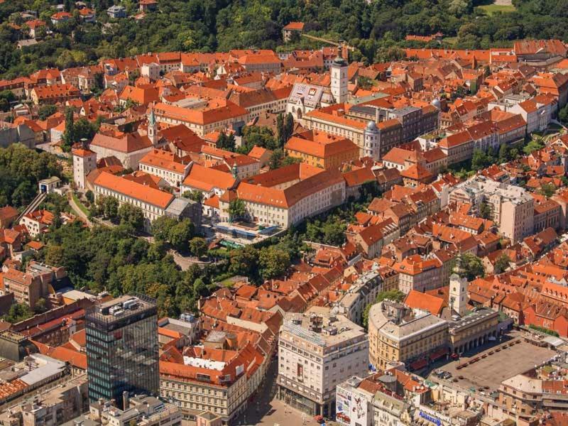 Meridian Apartment , 300M To Bus Terminal, Fast Wifi & Airport Transf Zagreb Exteriör bild